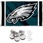 Philadelphia Eagles Logo Banner and Tapestry Wall Tack Pads