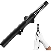 ETHNONOVA Golf Grip Trainer for Right-Handed Golfers &ndash; Golf Training Aid for Proper Hand Position &amp; Swing Technique &ndash; Hit Straighter, Longer Shots &amp; Fix Slices or Hooks Black