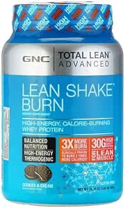 gnc lean burn protein shake