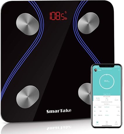 SMARTAKE Body Fat Scale, Digital Smart 