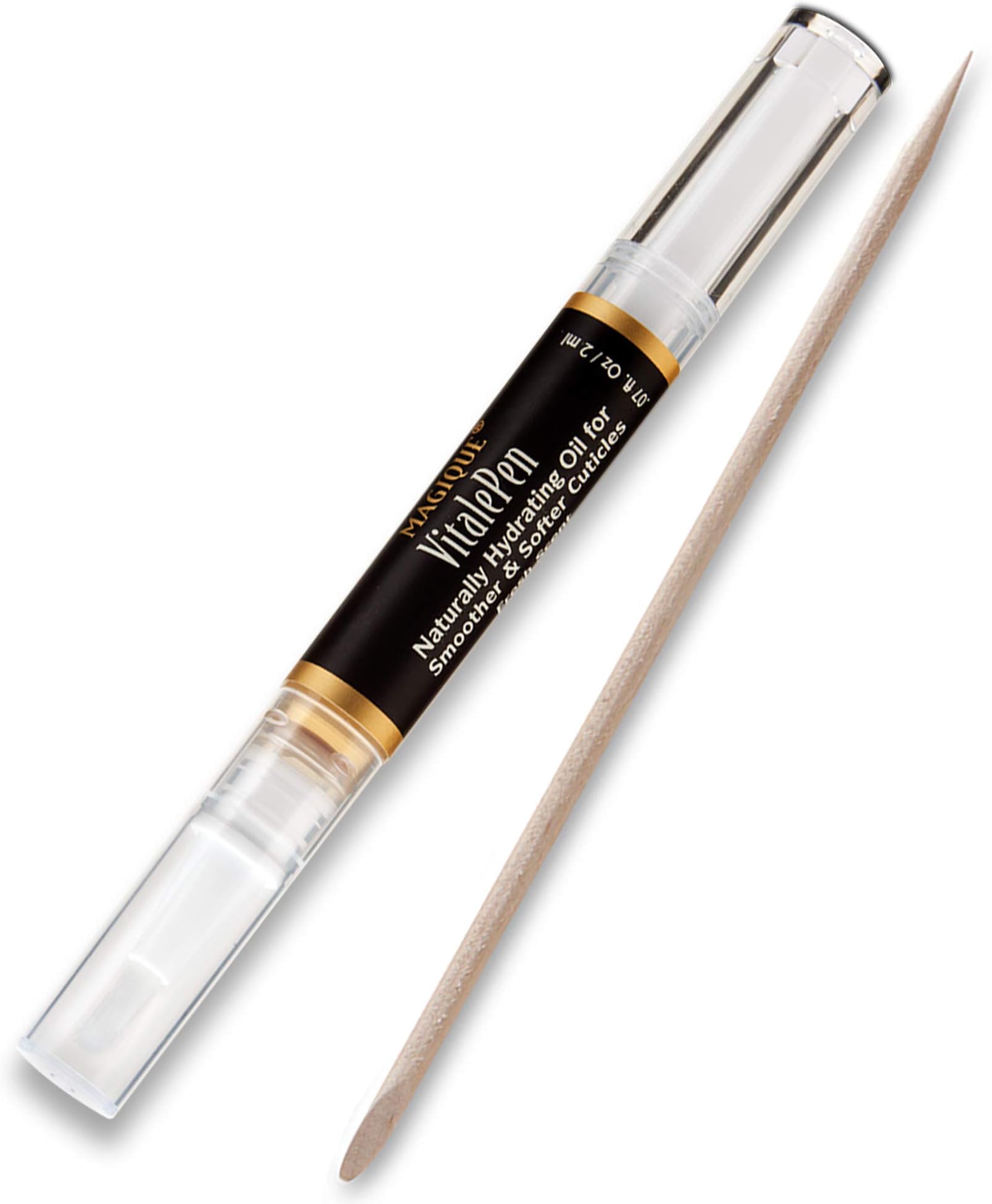 Cuticle Oil Pen & Nail Strengthener - Nail Oil & Nail Guardian Serum - Cuticle Softener Oil Pens with Vitamins A & E - Natural Nails Treatment - 1 Pen - Magique VitalePen .07oz