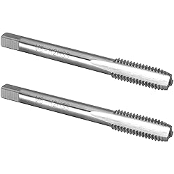 Burkit 2pcs M8 X 1.25 Thread Tap Right Hand, HSS M8