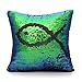 Uarter Reversible Sequins Mermaid Pillow Cases Square Sofa Throw Pillowcase Cushion Case 16