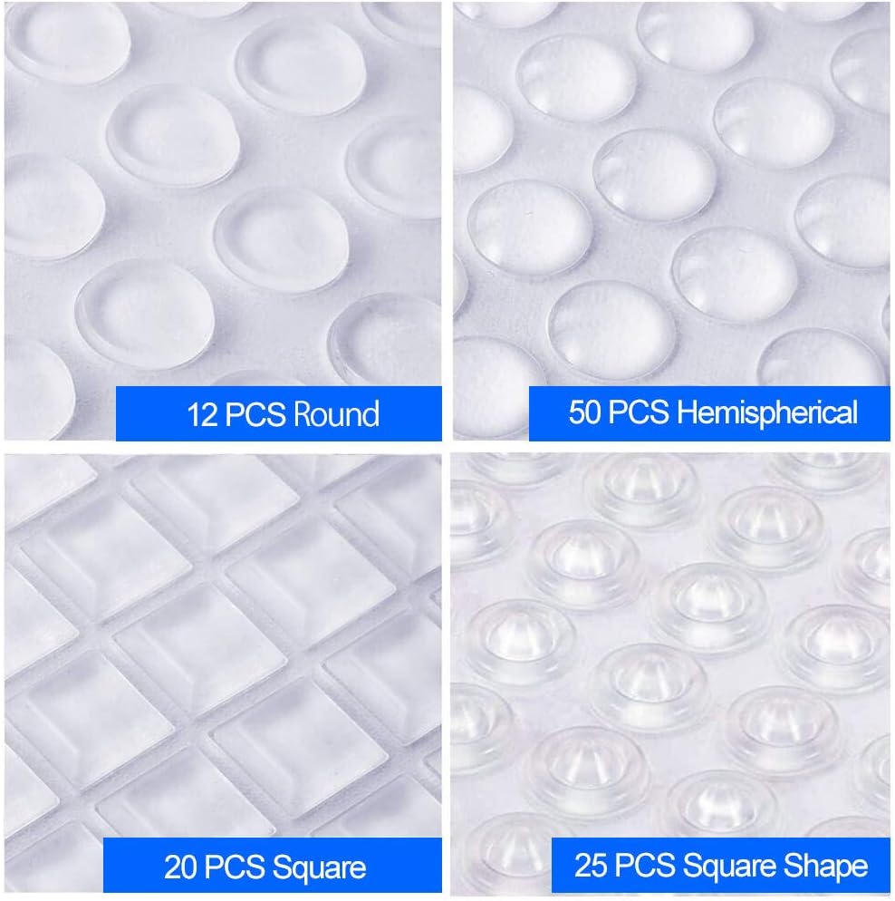 Uni-Fine 4 Sizes Transparent Silicone Pads - Image 4