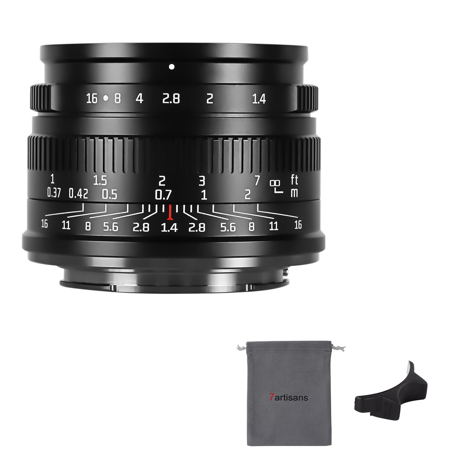 7artisans 35mm F1.4 Mark II APS-C Manual Focus Fixed Lens Large Aperture Compatible with Nikon Z-Mount Camera Z50 Z6 Z7 Z6 II