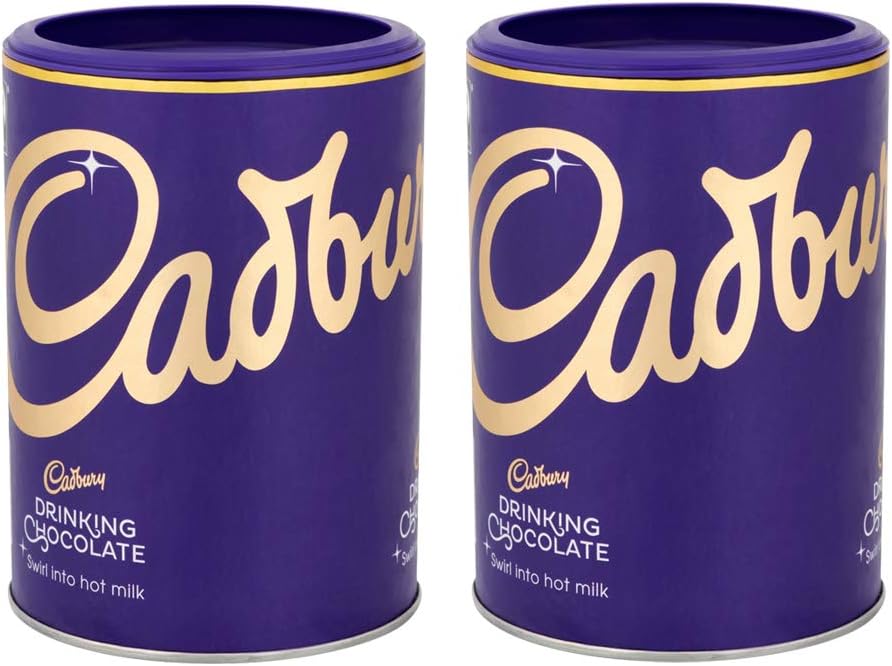 Cadburys Drinking Chocolate Great for Hot Chocolate Drinks x 2