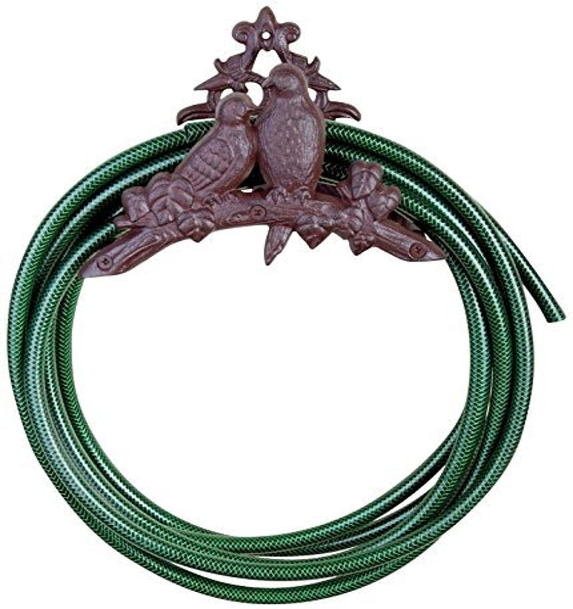 Fallen Fruits BR14 Bird Silhouette Hose Holder, Brown