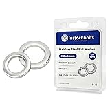 Instockbolt M8 x 16mm OD Flat Washer, 18-8