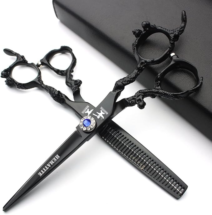 FOMALHAUT 6 Professional Hair Cut Kit ciseaux rasoir Kit ciseaux et