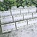 Supla 100 Pcs Greenery Wedding Table Setting Name Place Cards Watercolor Floral Eucalyptus Escort Cards Party Tented Cards Guest Seating Cards Buffet Cards Folded Cards for Christmas Dinner Birthday