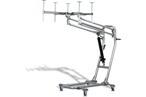 ADI OFF ROAD Jeep Hard Top Removal Lift, Hydraulic One Person Removal and Storage System for Wrangler JK/JL (2 and 4 Door Jeeps), Take Off Your Top In A Minute!