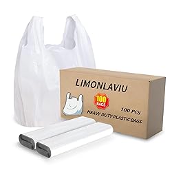 LimonLaviu Plastic Bags - 100 Pack