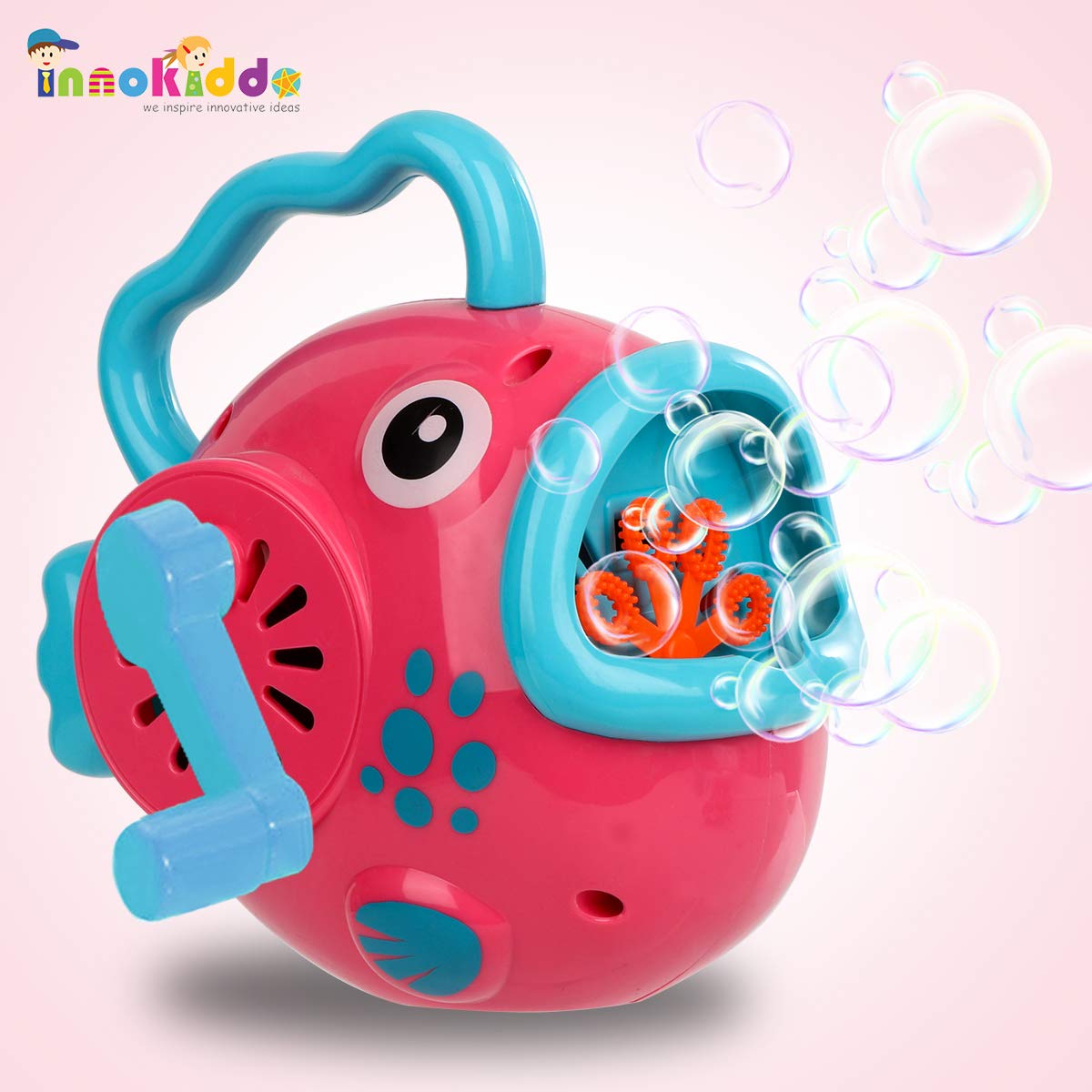 HandControlled Fish Bubble Machine for Kids, Bubbles Blower Toy with