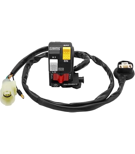 Amazon.com: M MATI Handlebar Control Switch Button Start Kill Stop