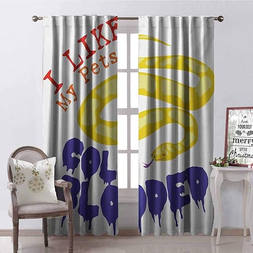 Tapesly - Cortina de aislamiento térmico de reptiles colorida camaleón