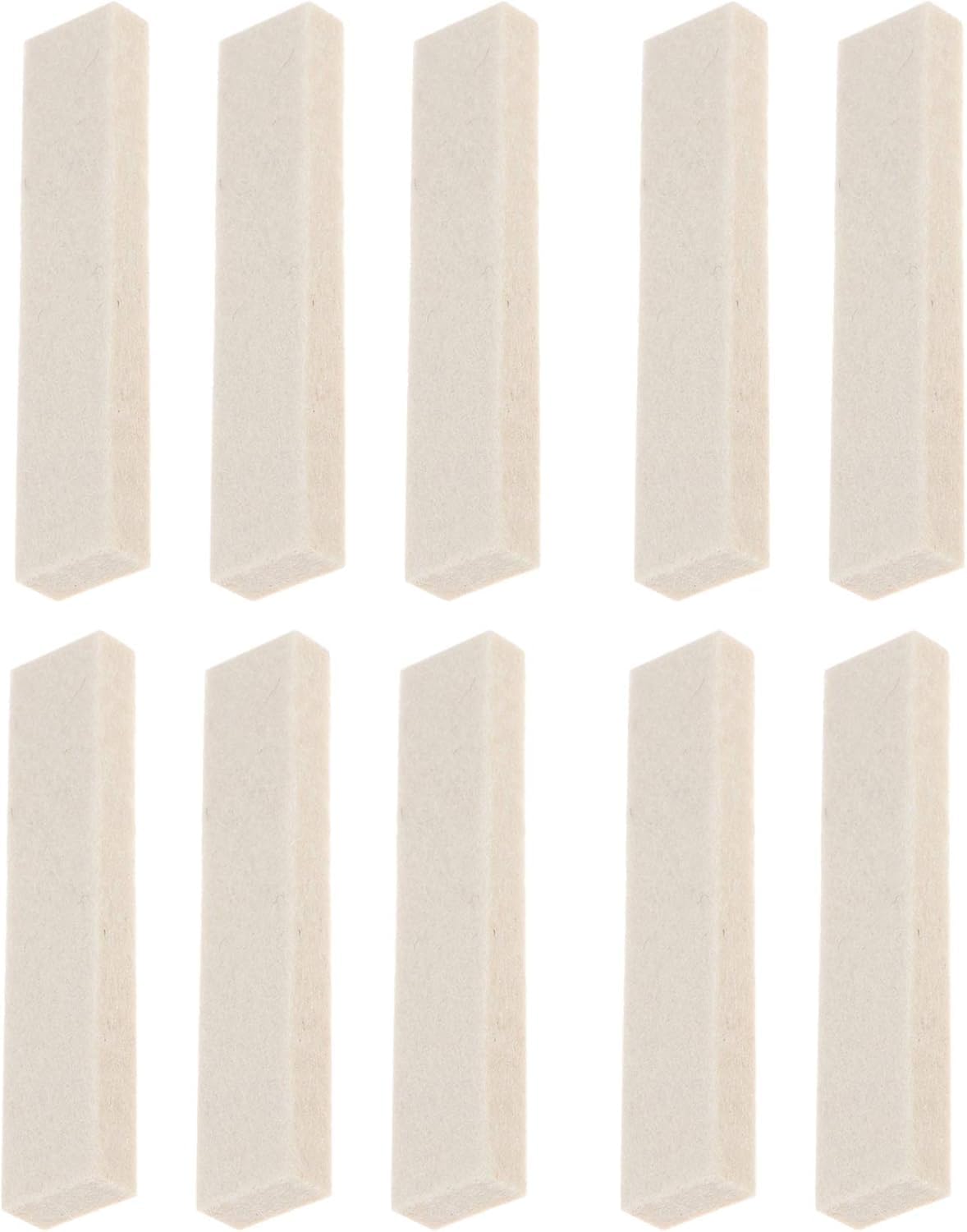 Photo 1 of 10 Pack Exercise Bike Brake Pads, Premium Wool Felt Resistance Pads for Spinning Bike/Indoor Cycle Brake System Replacement, Professional Fitness Bike Brake Pad Parts