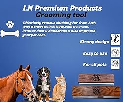 I.N Premium Original Deshedding Grooming Tools for