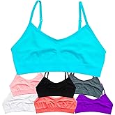 Alyce Intimates Girls and Teens Seamless Cami Training Bra - Pack of 7