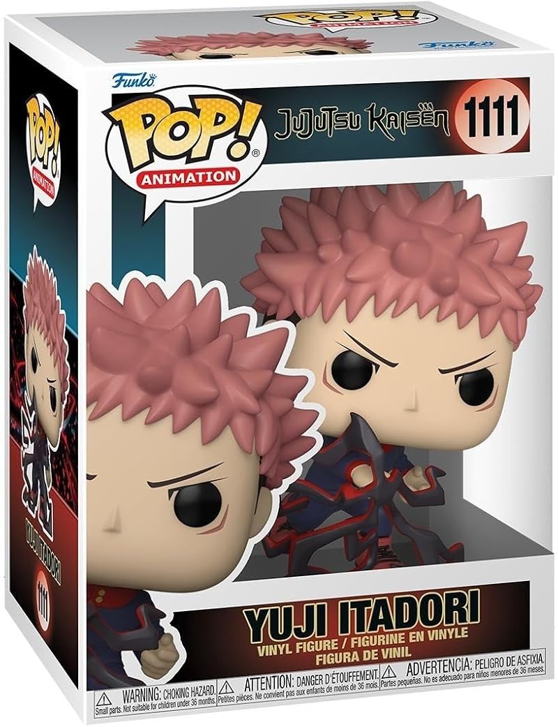 Funko POP! Animation Jujutsu Kaisen Itadori Glow Chase 3.75in Collectible Vinyl