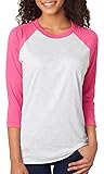 Next Level Unisex Triblend 3/4-Sleeve Raglan XL VT
