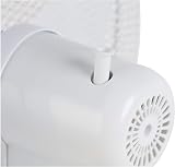 Signature 16” Pedestal Fan 3 Speed Oscillation Height Tilt White S40011 view 6