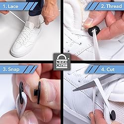 Lock Laces Flat Laces No Tie Elastic Shoelaces