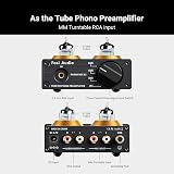Fosi Audio Box X2 Phono Preamplifier MM Turntable with Vacuum Tubes view 7