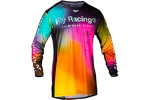 Fly Racing Men's Lite Motocross & Mountain Bike Jersey - Protective Jersey for Dirt Bike, MTB, BMX and Motorcycle Riding