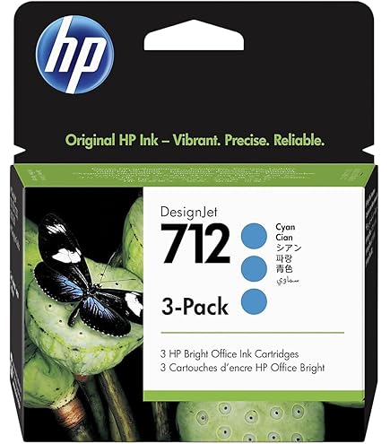 HP Designjet 712 インクカートリッジ 4色セット HP 712 Ink Cartridge Set - HP 712 Cartridges 4-Pack @ $91.96