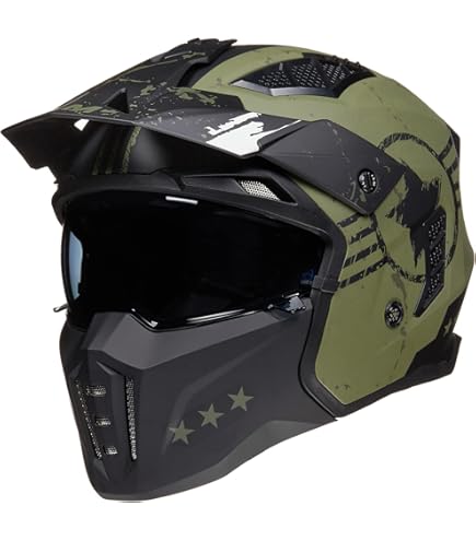 LS2 Helmets Open Face Drifter Helmet (Gloss White