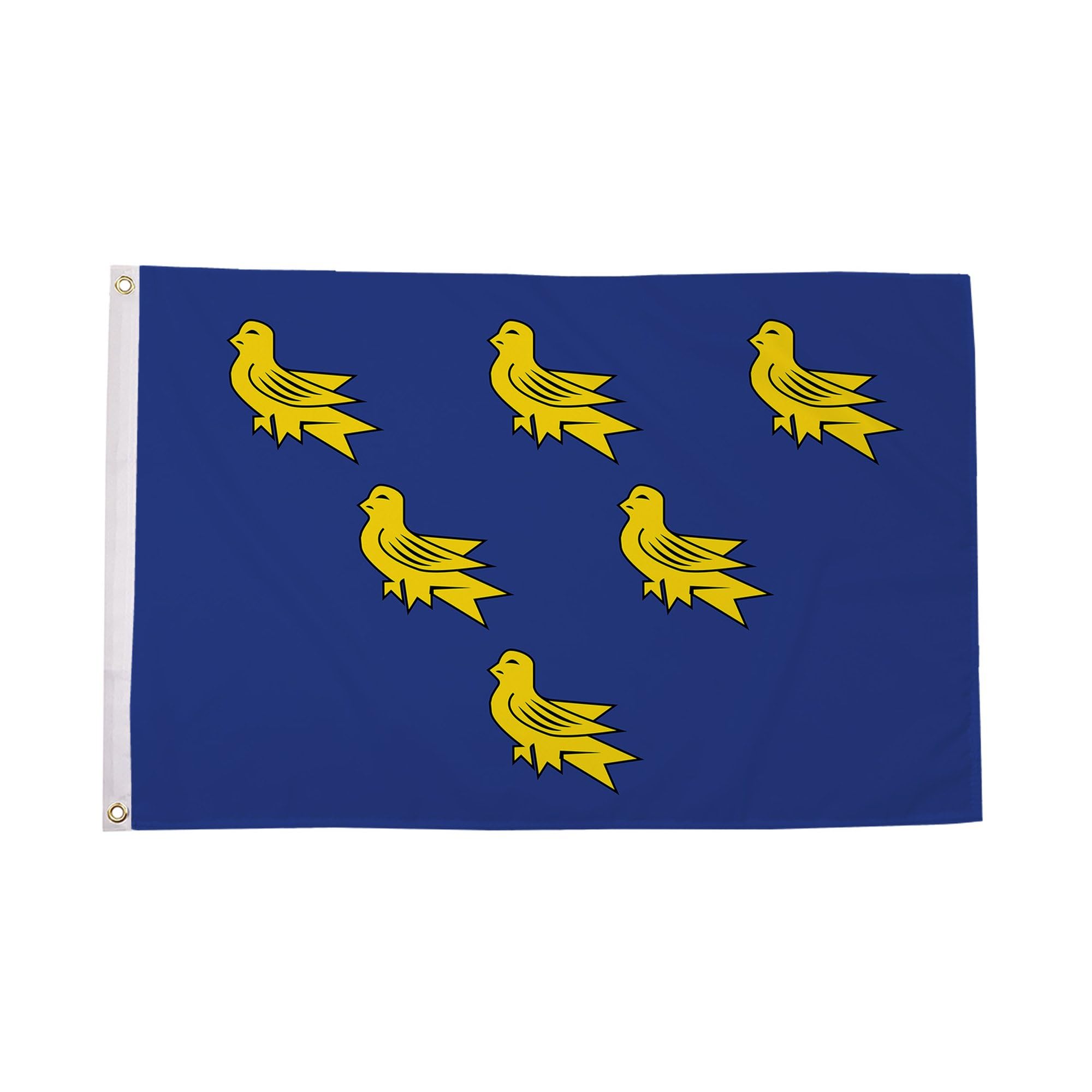 Flagtex Sussex Flag 5ft x 3ft (150cm x 90cm) — image 1