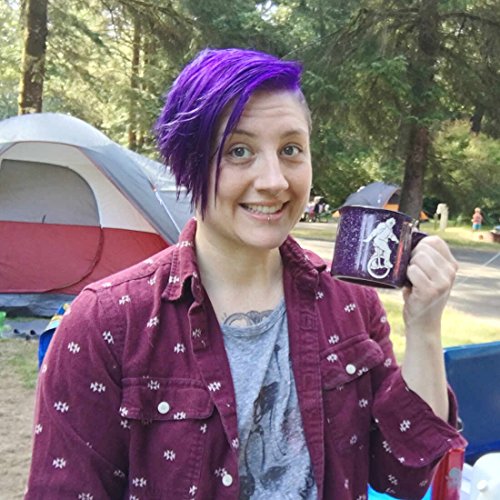 SASQUATCH Camp Coffee Mug - PURPLE - Thumbnail 4