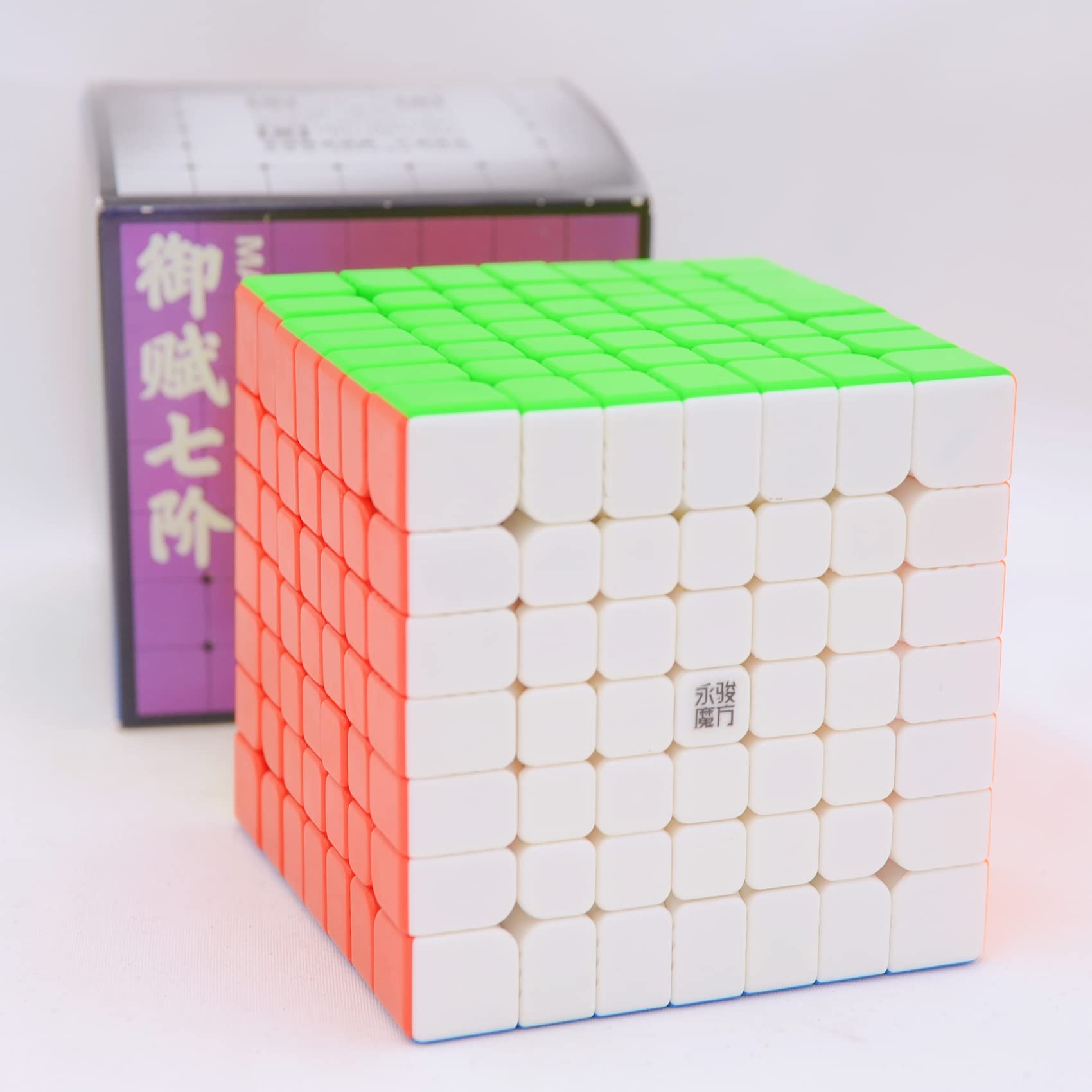 Bukefuno Yongjun Yufu V2 M 7X7 Magnetic Speed Puzzle Stickerless Cube YJ Yufu 2M 7X7X7 Magic Cube Magnetic