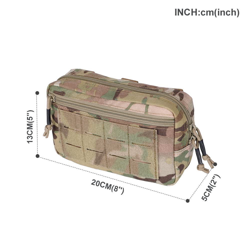 Condition photo showing As Is for excellent elite spanker tactical molle admin pouch for tactical vest chest waist pack utility tool p