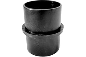 HAIWEN 42/60/75mm Duct Joiner Connector Parking Heater Accessory Car Heater Exhaust Pipe Oval Piece Exhaust Ducting Joiner Connector For Eberspacher Webasto, ABS Plastic, 1PK (Outer Diameter: 59.5mm)