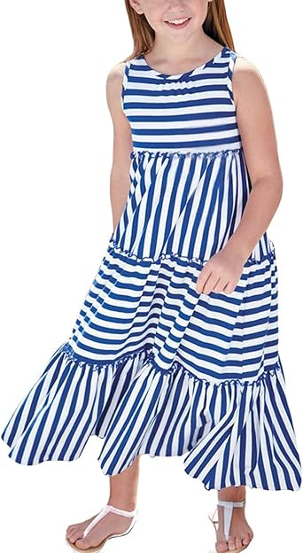 casual girls maxi dress