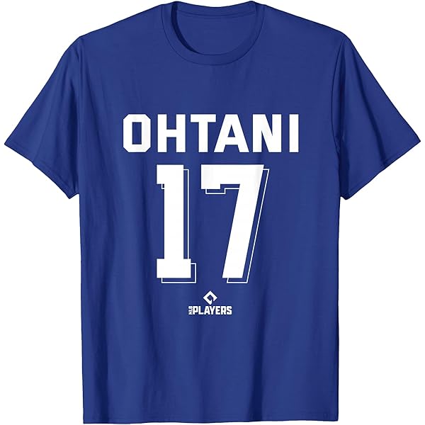 Amazon.com: Number and Portrait Shohei Ohtani Los Angeles MLBPA T