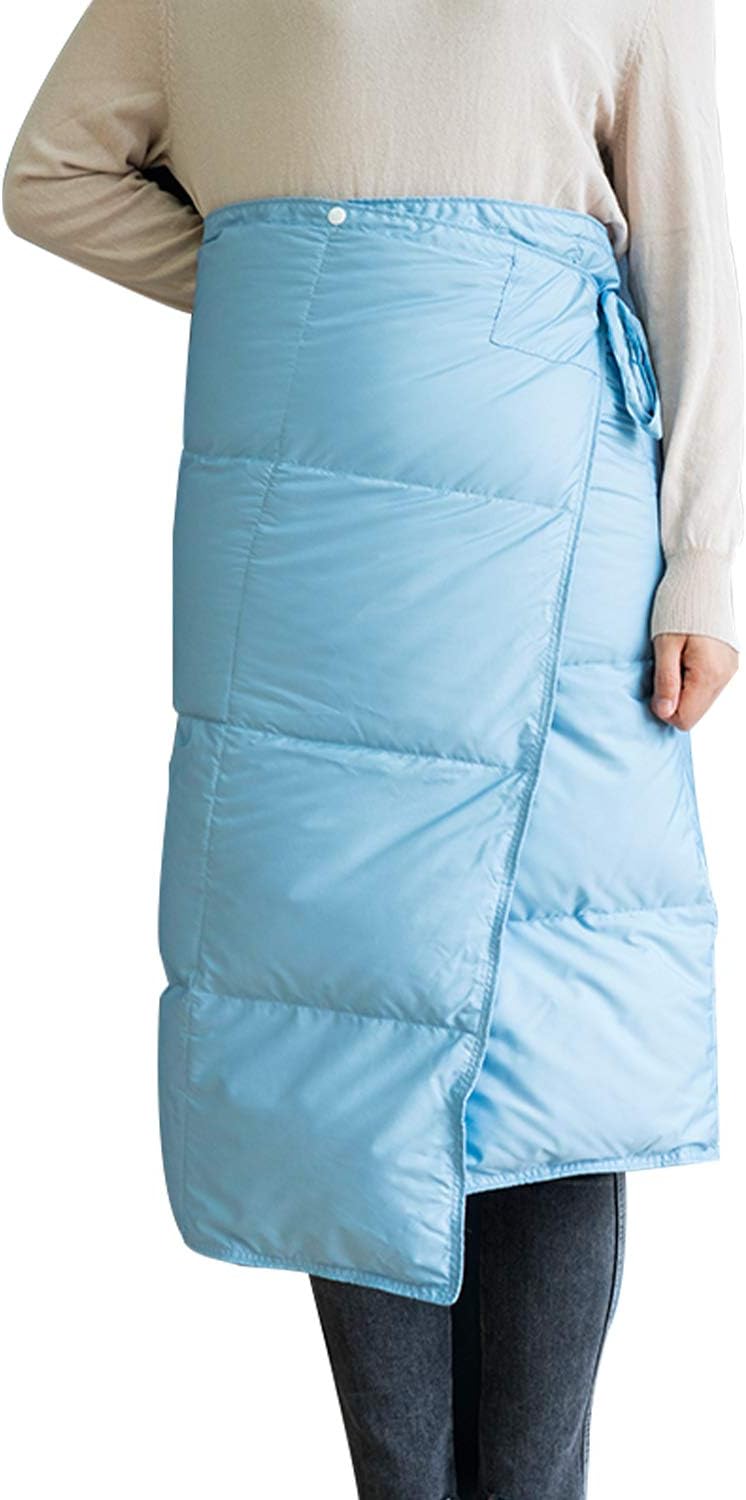 Wearable Camping Blanket Throw Blanket Down Filling Indoor & Outdoor Warm Packable with Travel