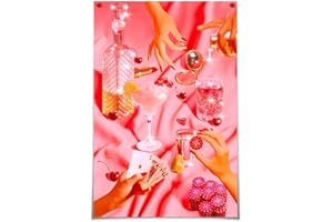 cupmod Vintage Poker Paint by Numbers Kits for Adults,DIY Acrylic Adults Paint by Number Kits,Watercolor Oil Painting Kits for Beginners for Home Wall Decor 16x20inch