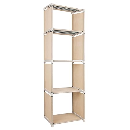 Azadx Bücherregal, DIY verstellbare Bücherregal-Aufbewahrungswürfel