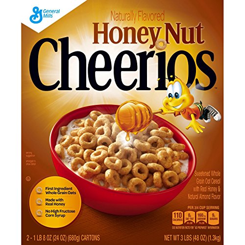 General Mills Honey Nut Cheerios Cereal (24 Oz. Box, 2 Ct.) - Thumbnail 2