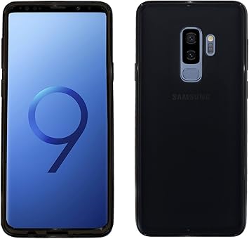 Khomo Etui Pour Nouveau Samsung Galaxy S9 Plus 2018 Imprime Silicone Noir Gris Fume Galaxy S9 Plus Amazon Fr High Tech