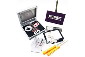 EXSEK Replacement Housing Shell Pack Compatible for Game boy Advance SP (SP NES)