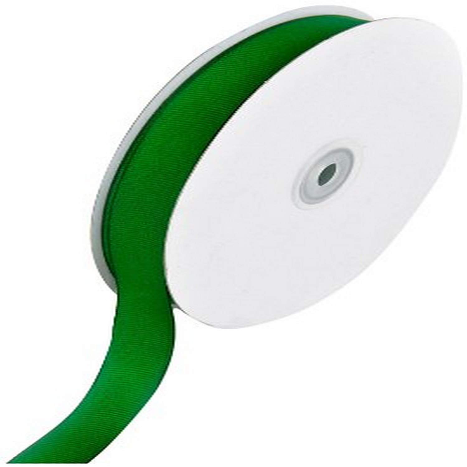 Creative Ideas GRO0508-580 5/8" Grosgrain Ribbon, Emerald Green
