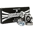 Sector 9 Platinum Abec-9 Stainless Steel Bearing with Spacers (Pack of 8)