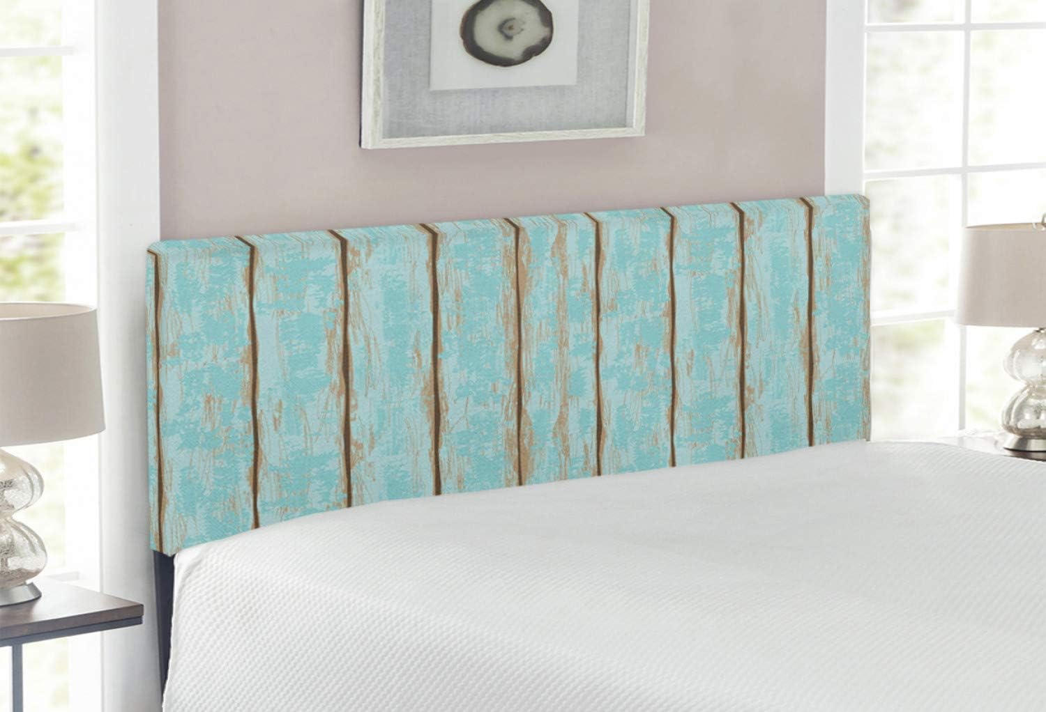 Beach Themed Headboards Amazon Com Lunarable Wood Print Headboard Old