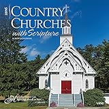 Country Churches with Scripture 2016 Wall Calendar