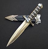 Assassin Dagger Short Sword Stainless Steel Martial Art Fantasy Medieval Sheath [6789]