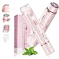 Velvissa Silksnip Hair Trimmer, Portable Dual-Head Women's Body Shaver, Bikini Trimmer for Women, IPX7 Waterproof Wet and Dry Hair Trimmer for Face, Body & Legs (Pink)