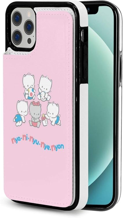 Amazon ニャニィニュニェニョン Iphone12 Iphone12pro Iphone12mini Iphone12pro Max適応 新型 スマホケース アイフォン12 手帳型 耐衝撃 カード収納 スタンド機能 全面保護 可愛い アニメ キャラクター 家電 カメラ オンライン通販